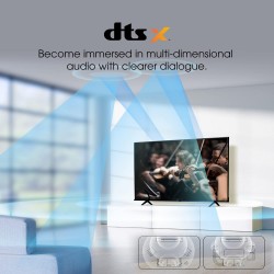 Hisense 55"/65"/70" -Inch Class A6 Series 4K UHD Smart Google TV with Alexa Compatibility, Dolby Vision HDR, DTS Virtual X, Sports & Game Modes, Voice Remote, Chromecast Built-in (A6H)