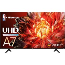 Hisense A7 Series 55"/65" -Inch 55A7N 65A7N Class 4K UHD Smart Google TV with Voice Remote, Game Mode Plus, Chromecast Built-in