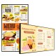 Wall Mounted Hanging Android LCD Digital Signage FHD Advertising Display Screen with CMS Remote Control for Shop Mall Re
