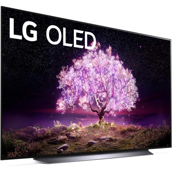 LG OLED C1 Series 48”/55"/65"/77" Alexa Built-in 4k Smart TV , 120Hz Refresh Rate, AI-Powered 4K, Dolby Cinema, WiSA Ready, Gaming Mode