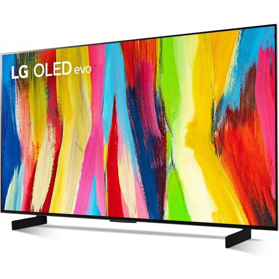 LG C2 Series 55"/83"- Inch Class OLED evo Smart TV OLED42C2PUA, 2022 - AI-Powered 4K TV, Alexa Built-in