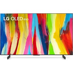 LG C2 Series 55"/83"- Inch Class OLED evo Smart TV OLED42C2PUA, 2022 - AI-Powered 4K TV, Alexa Built-in
