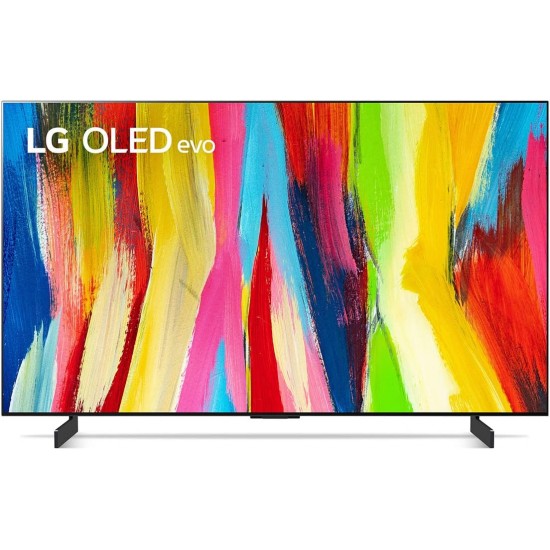 LG C2 Series 55"/83"- Inch Class OLED evo Smart TV OLED42C2PUA, 2022 - AI-Powered 4K TV, Alexa Built-in