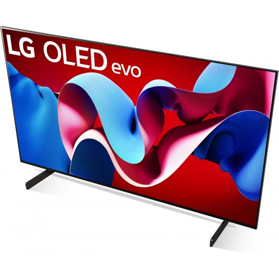 LG 55"/65"-Inch Class OLED evo C4 Series Smart TV 4K Processor Flat Screen with Magic Remote AI-Powered with Alexa Built-in 2024