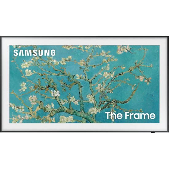 SAMSUNG 55"Inch 55LS03B Class QLED LS03B Series The Frame Quantum HDR Smart TV With white frame