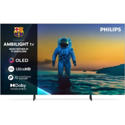 Philips Ambilight 55OLED810 65OLED810 4K OLED Smart TV - 55"/65" Inch Display with  Ultra HD, Google TV