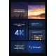 Xiaomi Q1E 55" Smart TV (QLED 4K Ultra HD Android TV) [Energy Class G] Brand: Xiaomi, Wifi, L55M6-6Esg