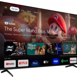 Sony BRAVIA S30 65"/75"/85 inch 4K HDR Smart LED TV 2024 Bundle with Deco Gear 4K HDMI 2.0 Cable w/Copper Conductors x2 & CPS Exclusive 26 Month Protection