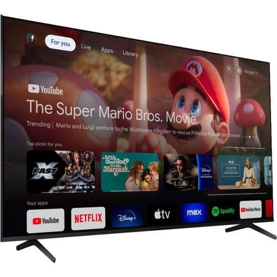 Sony BRAVIA S30 65"/75"/85 inch 4K HDR Smart LED TV 2024 Bundle with Deco Gear 4K HDMI 2.0 Cable w/Copper Conductors x2 & CPS Exclusive 26 Month Protection