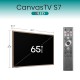 Hisense 65-Inch 65S7N Class QLED 4K S7N CanvasTV™ Series Dolby Vision HDR Google Smart TV (65S7N) - 144Hz, Art Mode, Anti-Glare Panel, Hi-Matte Display, Frame & UltraSlim Wall Mount Included Hisense 65-Inch 65S7N Class QLED 4K S7N CanvasTV™ Series Dolby Vision HDR Google Smart TV (65S7N) - 144Hz, Art Mode, Anti-Glare Panel, Hi-Matte Display, Frame & UltraSlim Wall Mount Included
