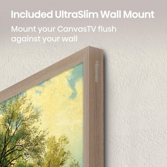 Hisense 65-Inch 65S7N Class QLED 4K S7N CanvasTV™ Series Dolby Vision HDR Google Smart TV (65S7N) - 144Hz, Art Mode, Anti-Glare Panel, Hi-Matte Display, Frame & UltraSlim Wall Mount Included Hisense 65-Inch 65S7N Class QLED 4K S7N CanvasTV™ Series Dolby Vision HDR Google Smart TV (65S7N) - 144Hz, Art Mode, Anti-Glare Panel, Hi-Matte Display, Frame & UltraSlim Wall Mount Included