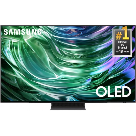 Samsung 55"/65"/77"/83"-Inch Class OLED 4K S90D Series HDR+ Smart TV w/Dolby Atmos, Object Tracking Sound Lite, Motion Xcelerator, Real Depth Enhancer, 4K AI Upscaling, Alexa Built-in Samsung 55"/65"/77"/83"-Inch Class OLED 4K S90D Series HDR+ Smart TV w/Dolby Atmos, Object Tracking Sound Lite, Motion Xcelerator, Real Depth Enhancer, 4K AI Upscaling, Alexa Built-in