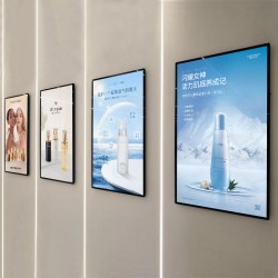 43/50/55/65 Inch Wall Mounted Hanging 700 Nits Android Digital Menu Board Signage Anti Glare TV LCD Advertising Displays