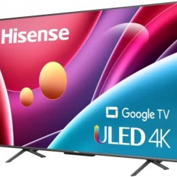 Hisense ULED 4K Premium Quantum Dot QLED Series U6H 55"/75"-Inch Smart Google TV, Dolby Vision Atmos, Voice Remote, Compatible with Alexa