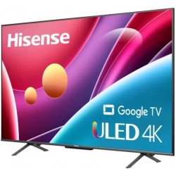 Hisense ULED 4K Premium Quantum Dot QLED Series U6H 55"/75"-Inch Smart Google TV, Dolby Vision Atmos, Voice Remote, Compatible with Alexa