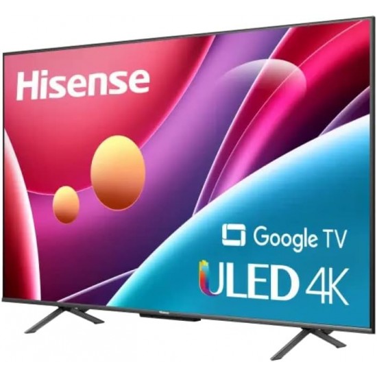 Hisense ULED 4K Premium Quantum Dot QLED Series U6H 55"/75"-Inch Smart Google TV, Dolby Vision Atmos, Voice Remote, Compatible with Alexa Hisense ULED 4K Premium Quantum Dot QLED Series U6H 55"/75"-Inch Smart Google TV, Dolby Vision Atmos, Voice Remote, Compatible with Alexa