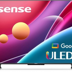 Hisense ULED 4K Premium Quantum Dot QLED Series U6H 55"/75"-Inch Smart Google TV, Dolby Vision Atmos, Voice Remote, Compatible with Alexa