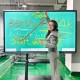 Good Quality Price Touch Interactive Whiteboard Android windows Ops Double System Digital Blackboard for University