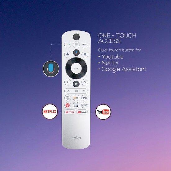 Haier 65inch 4K OLED Smart Google TV with 120Hz and Harman Kardon Sound 65C11 65S9 Haier 65inch 4K OLED Smart Google TV with 120Hz and Harman Kardon Sound 65C11 65S9