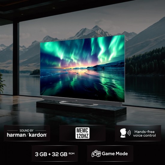 Haier 65inch 4K OLED Smart Google TV with 120Hz and Harman Kardon Sound 65C11 65S9 Haier 65inch 4K OLED Smart Google TV with 120Hz and Harman Kardon Sound 65C11 65S9